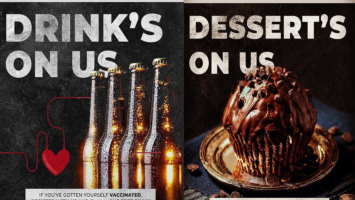 NGO 'United By Blood' launches Vax Benefits; offers free drinks and
desserts to those vaccinated