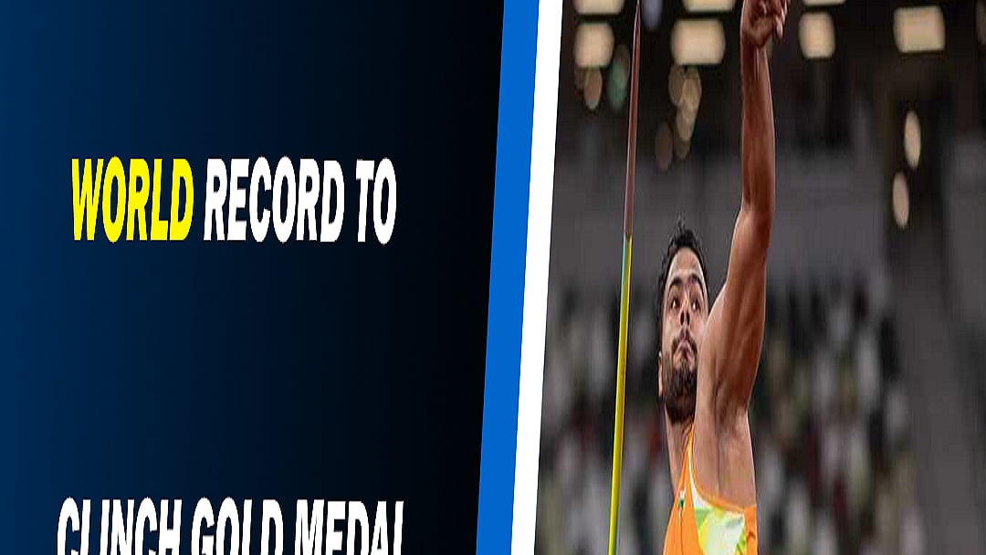 Tokyo Paralympics: Sumit Antil breaks world record to clinch gold medal in men's javelin F64 final