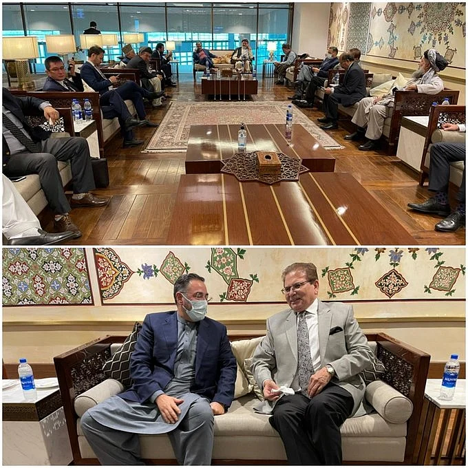 Afghan leaders in Pak