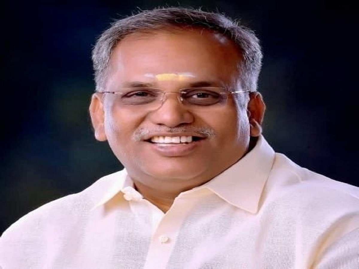 Puducherry legislative assembly Speaker, Embalam R Selvam (Photo Courtesy: IANS)