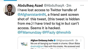 Twitter account hacked, says official after Afghan embassy tweets slamming Ghani