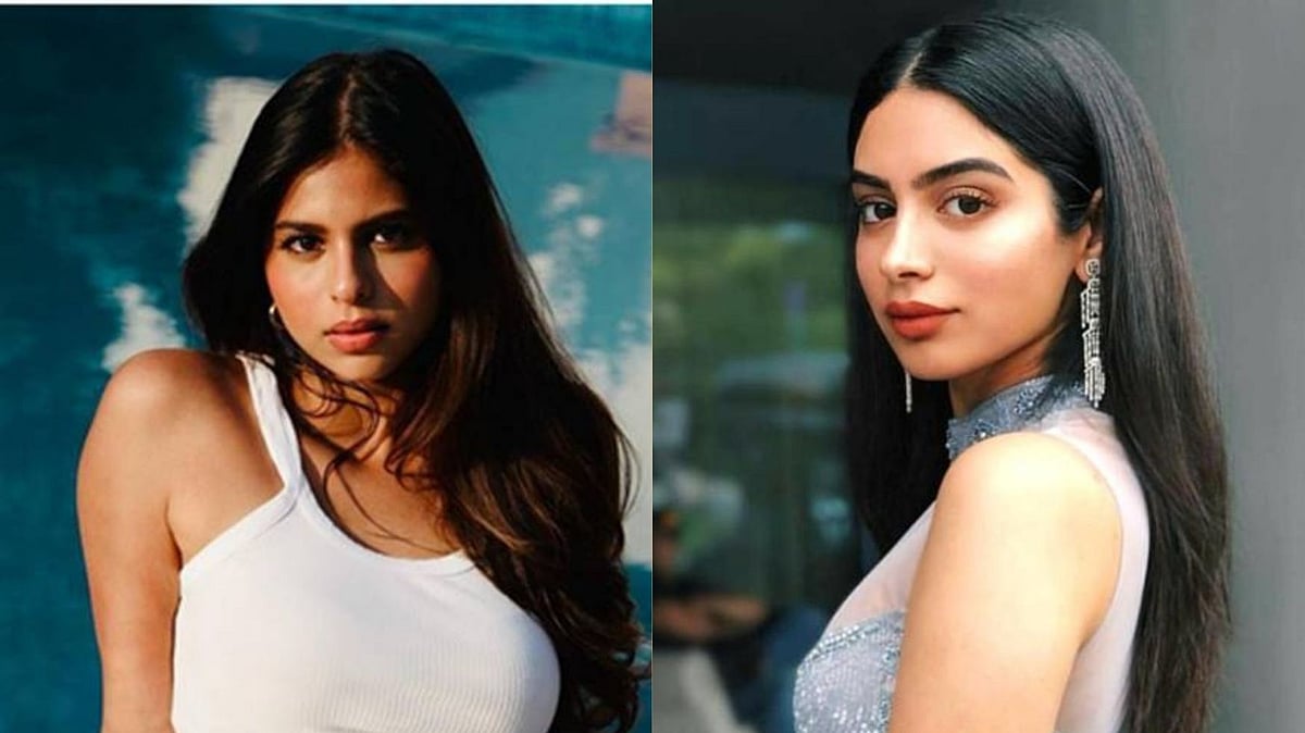 Suhana Khan (Left) Khushi Kapoor (Right)