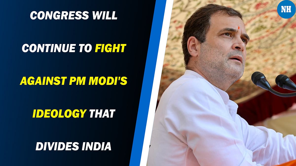 Congress leader Rahul Gandhi