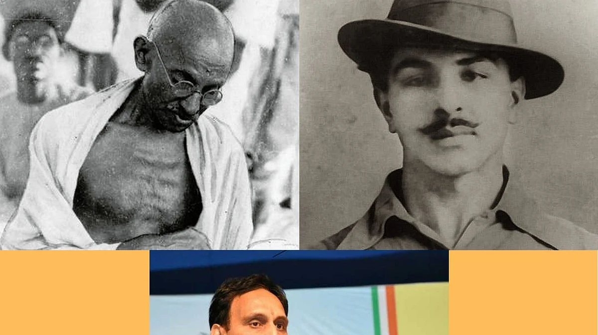 BJP MP Rakesh Sinha’s lie that Gandhi kept silent on Bhagat Singh’s hanging exposes rightwing aversion for him