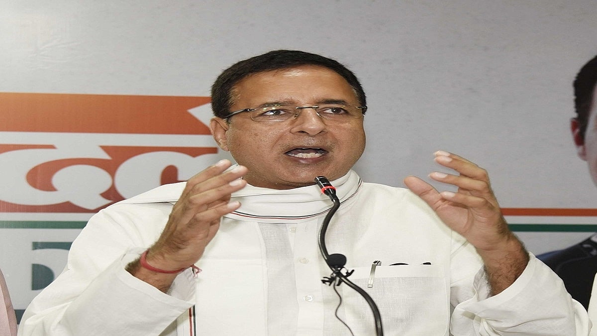 Congress spokesperson Randeep Singh Surjewala (Photo Courtesy: IANS)