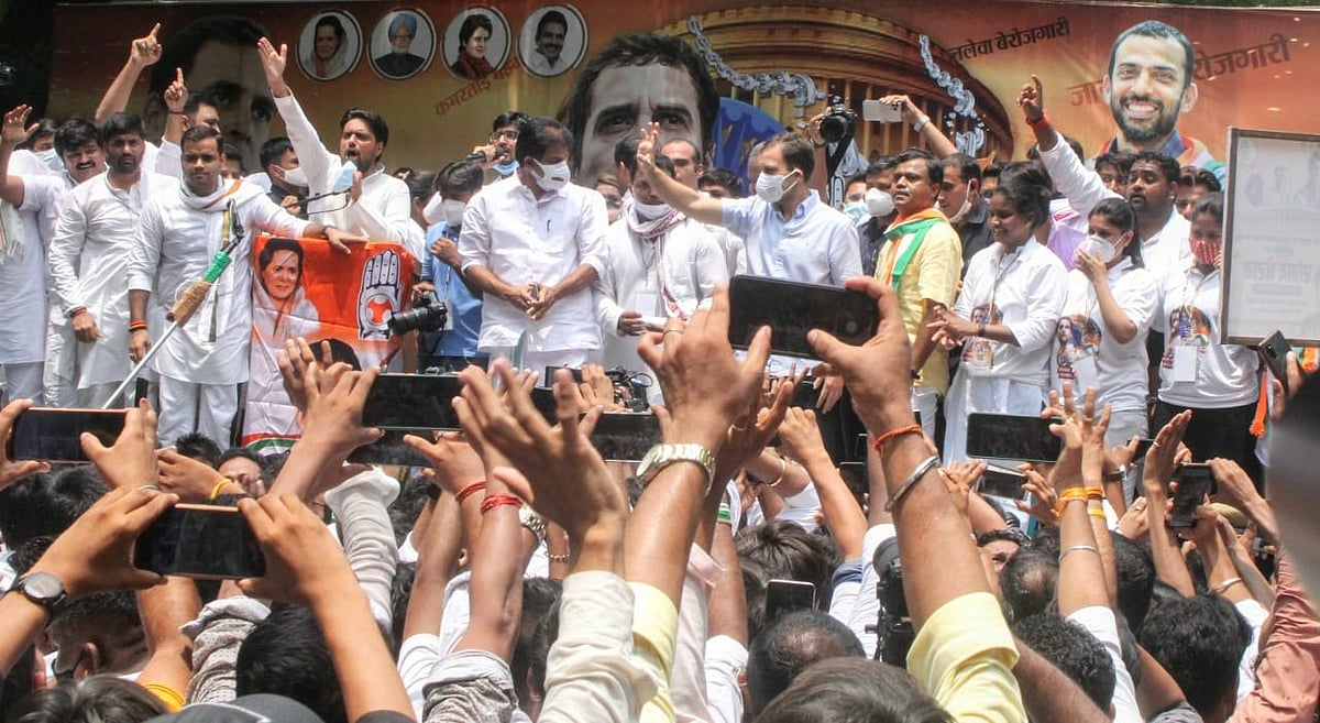 Congress leader Rahul Gandhi (NH Photo by Vipin)