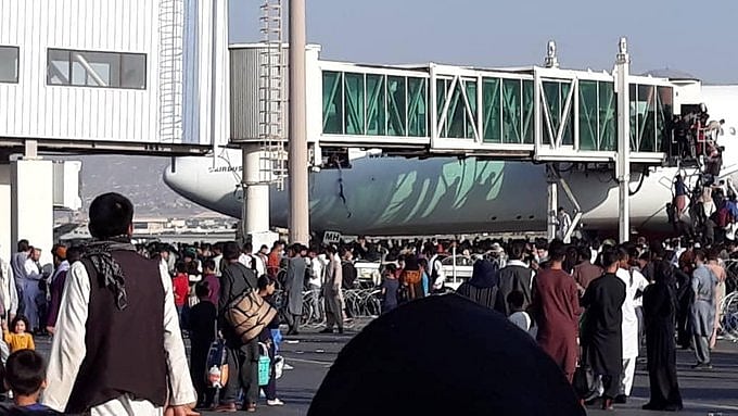 Image from Kabul Airport