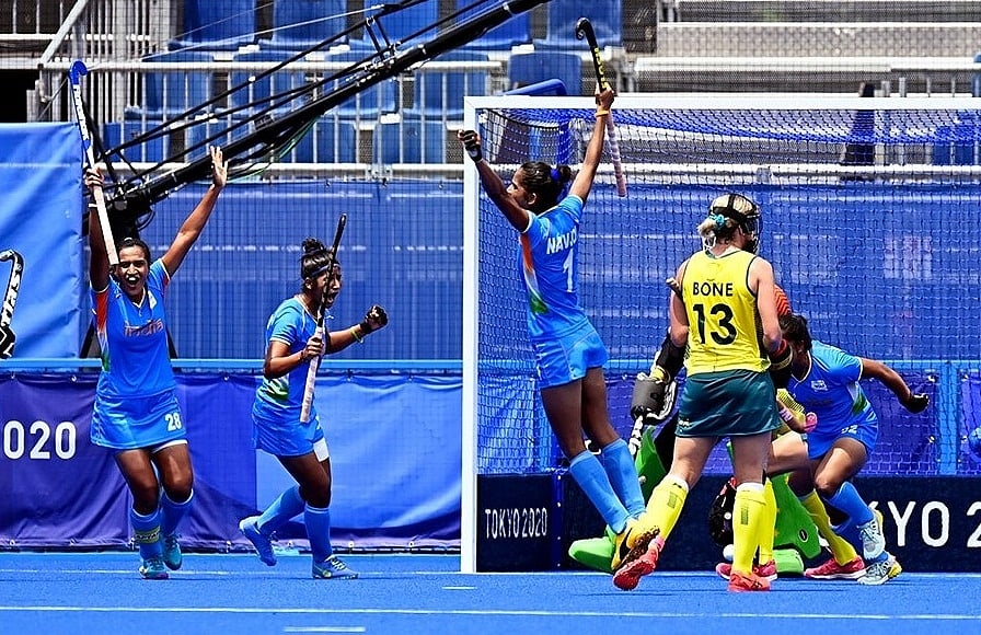 Brave Indian women create history, enter Olympic hockey semifinal for first time
