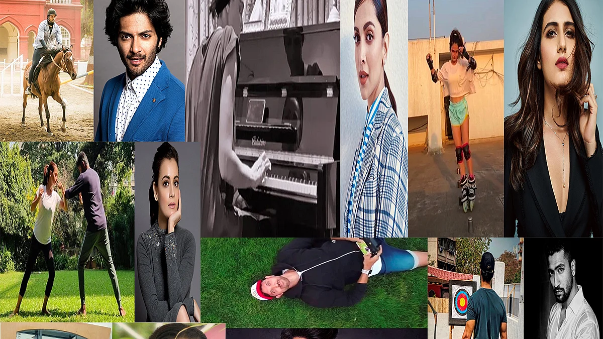 What did our favorite actors do during lockdowns when all shoots came to a halt? Read on to find out!