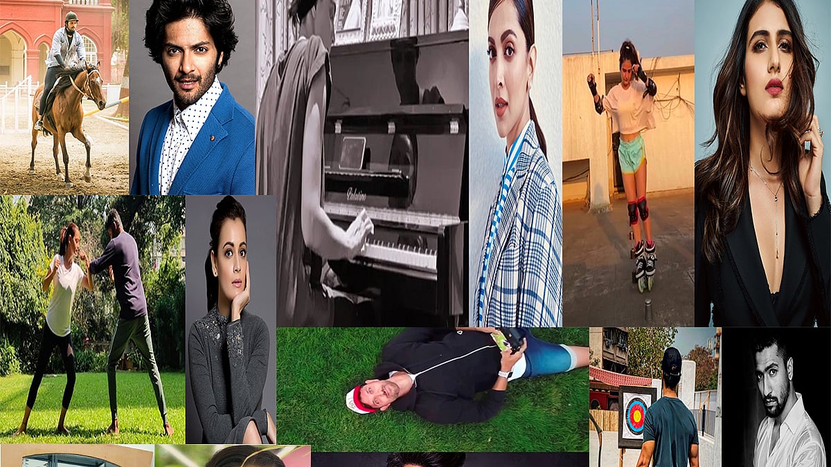 What did our favorite actors do during lockdowns when all shoots came to a halt? Read on to find out!