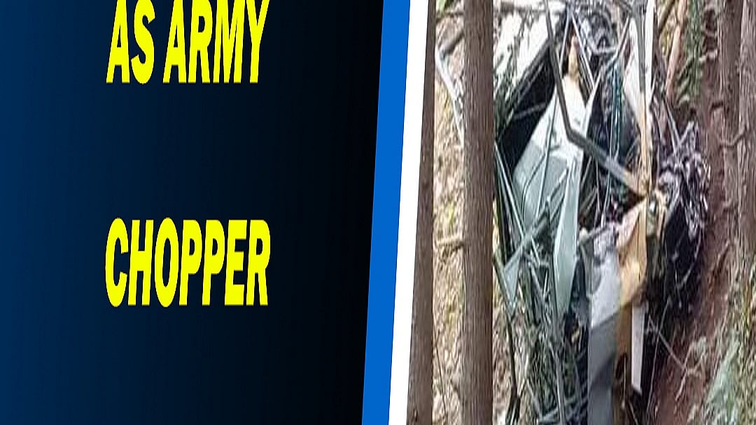 2 pilots killed as Army chopper crash-lands in J-K's Udhampur