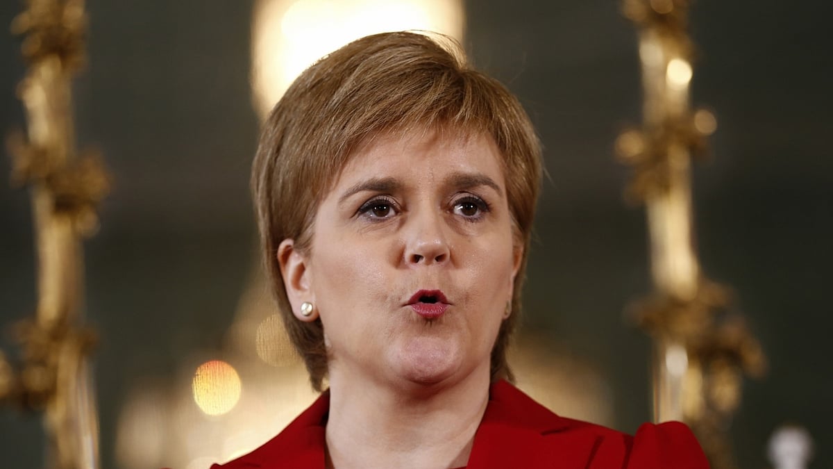Scottish First Minister Nicola Sturgeon