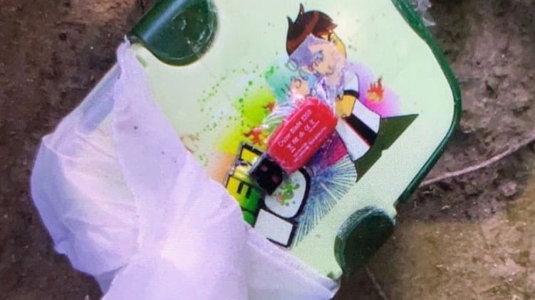 A 'Tiffin bomb' recovered by Punjab Police 