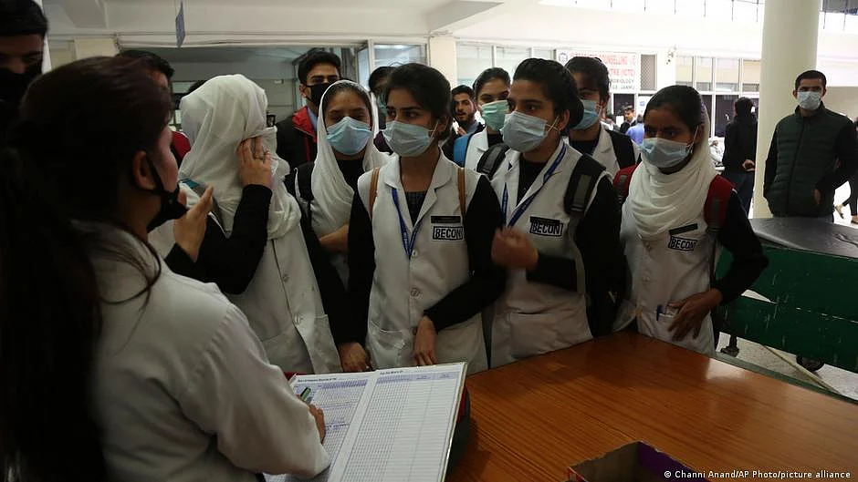 Medical students in India