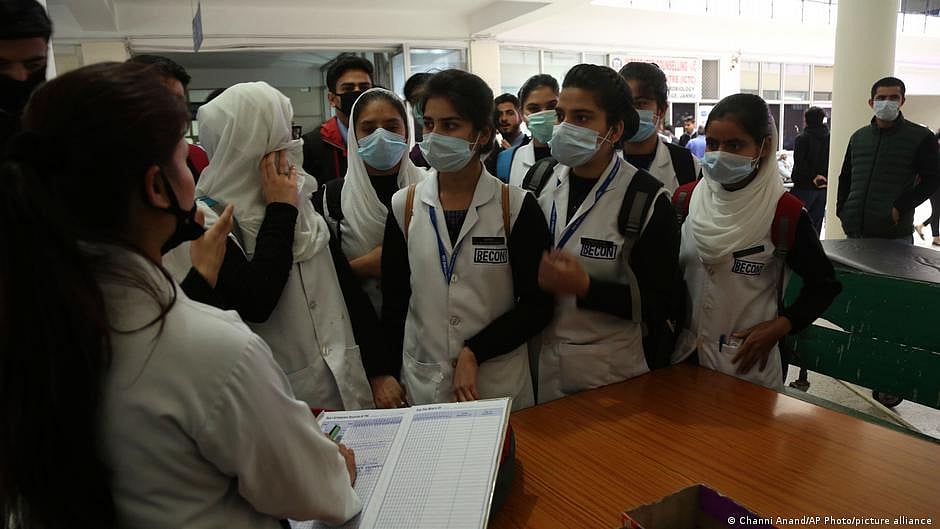 Medical students in India