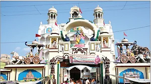 What is problematic about meat, liquor ban in Mathura
