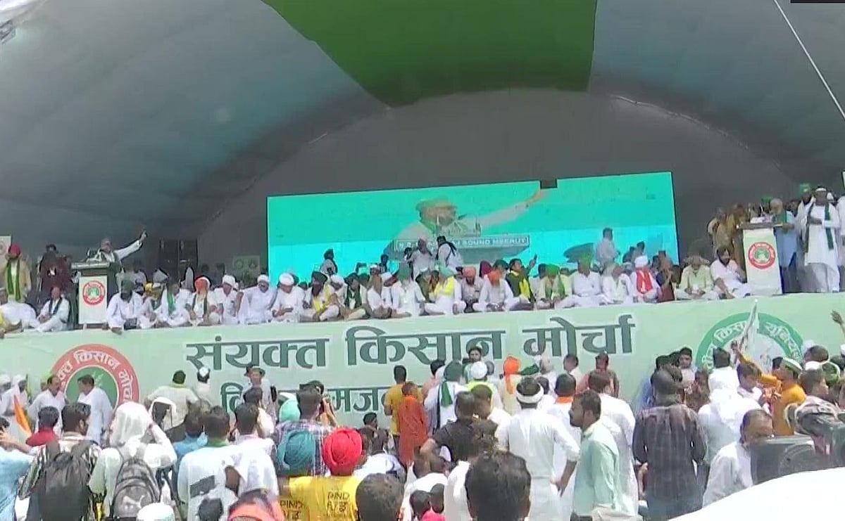 Farmers stir UP poll cauldron, give clarion call to uproot BJP in 2024 as well at Muzaffarnagar Mahapanchayat