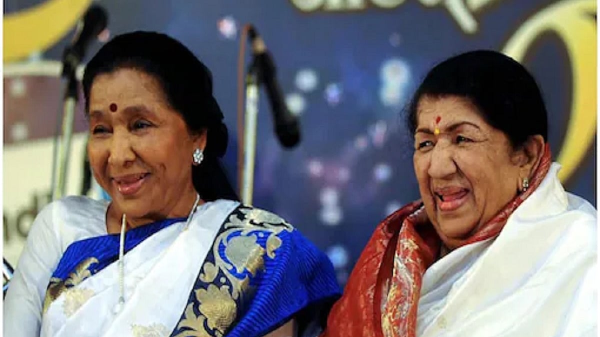 Lata Mangeshkar and Asha Bhosle (Photo Courtesy: Social media)