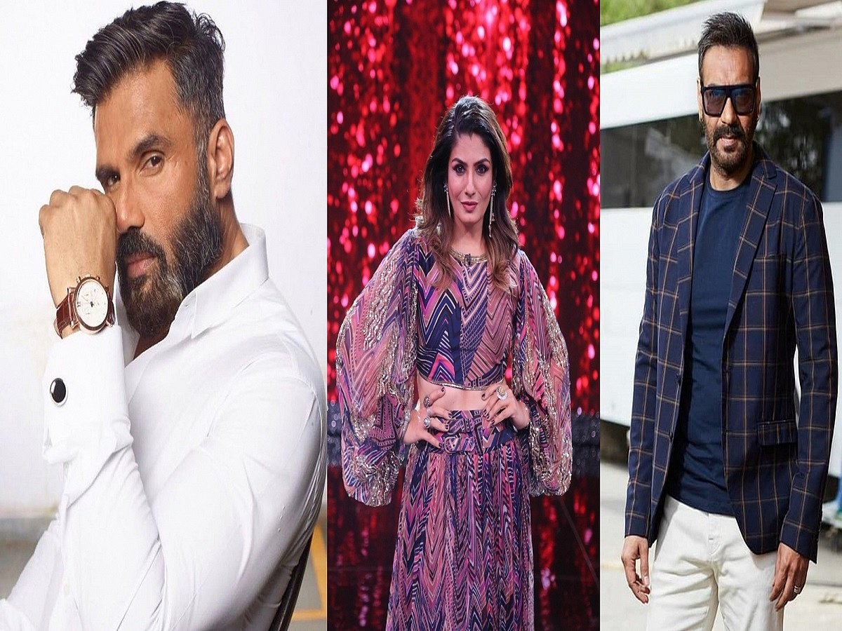 Raveena reveals why seeing Ajay Devgn, Suniel Shetty will make her laugh