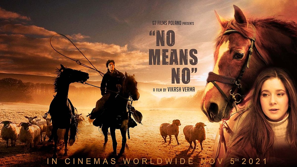 Preity G Zinta, former union minister Subodh Kant Sahay launch poster of 'No Means No'