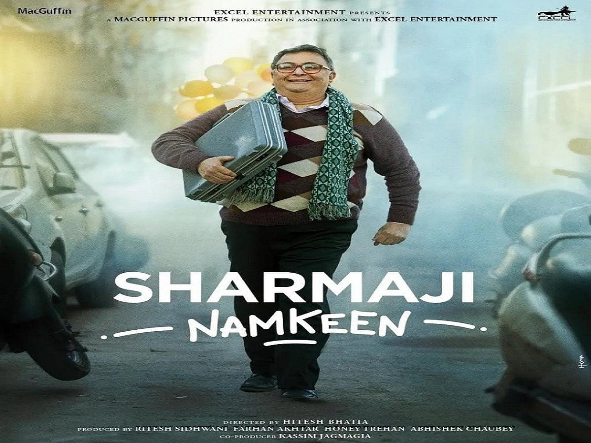 'Sharmaji Namkeen' makers release first poster of Rishi Kapoor's last film