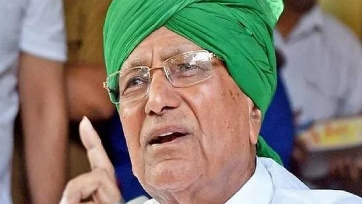 Former Haryana chief minister Om Prakash Chautala
