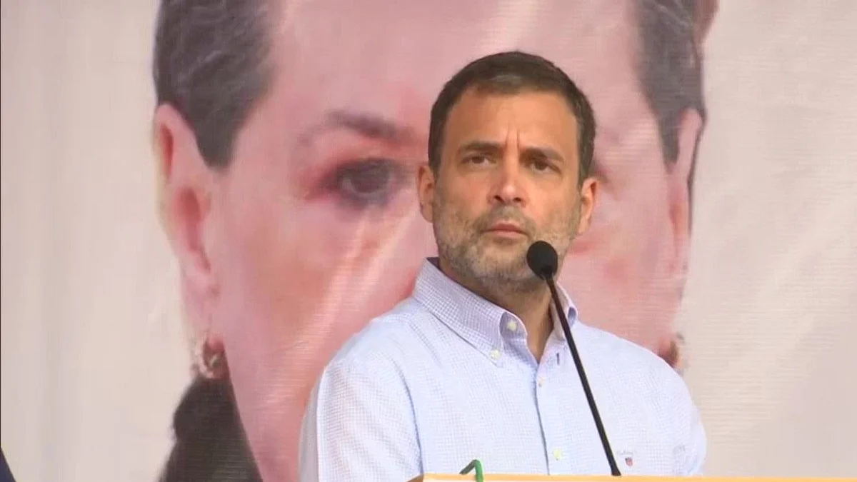 Congress leader Rahul Gandhi (Photo Courtesy: Twitter/@ANI)