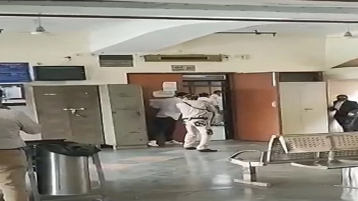 Screen grab from the video