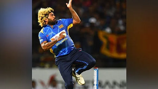 Sri Lanka fast bowler Lasith Malinga  (Photo Courtesy: Twitter/@ANI)