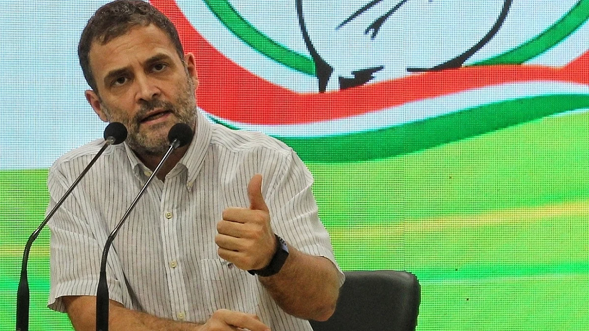 Congress leader Rahul Gandhi