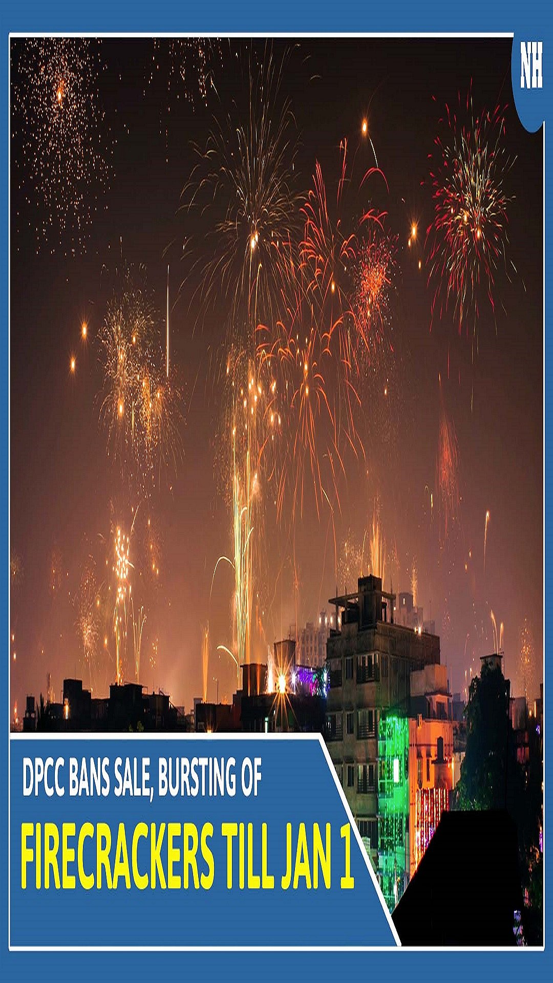 Ahead of festive season, Delhi Pollution Control Body bans sale, bursting of firecrackers till Jan 1