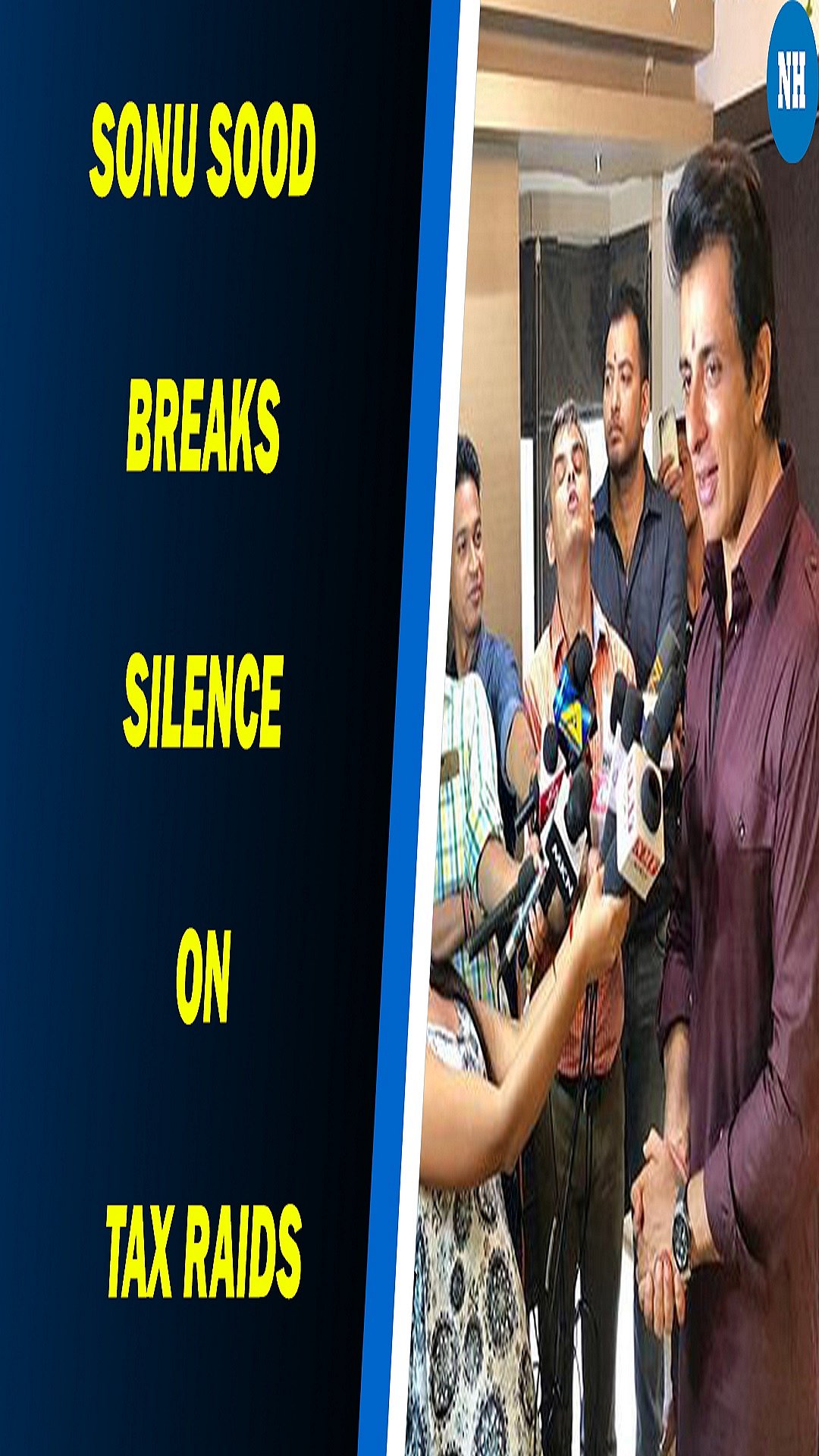 Sonu Sood reacts after alleged 20 cr tax evasion & IT raids at his home and offices last week 