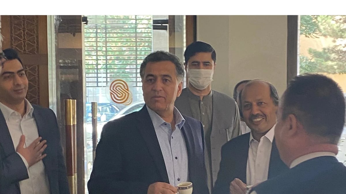 ISI chief Gen Faiz Hameed with Taliban leadership in Kabul