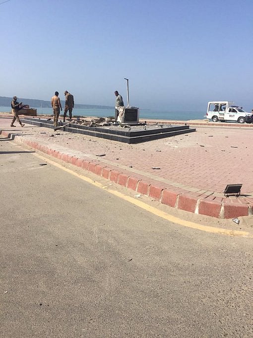 Pakistan's founder MA Jinnah's statue destroyed in blast in Balochistan