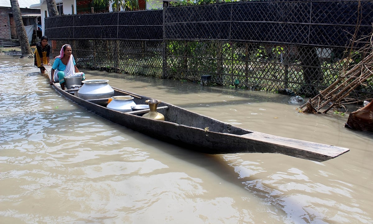 Assam flood situation worsens further, two more killed
