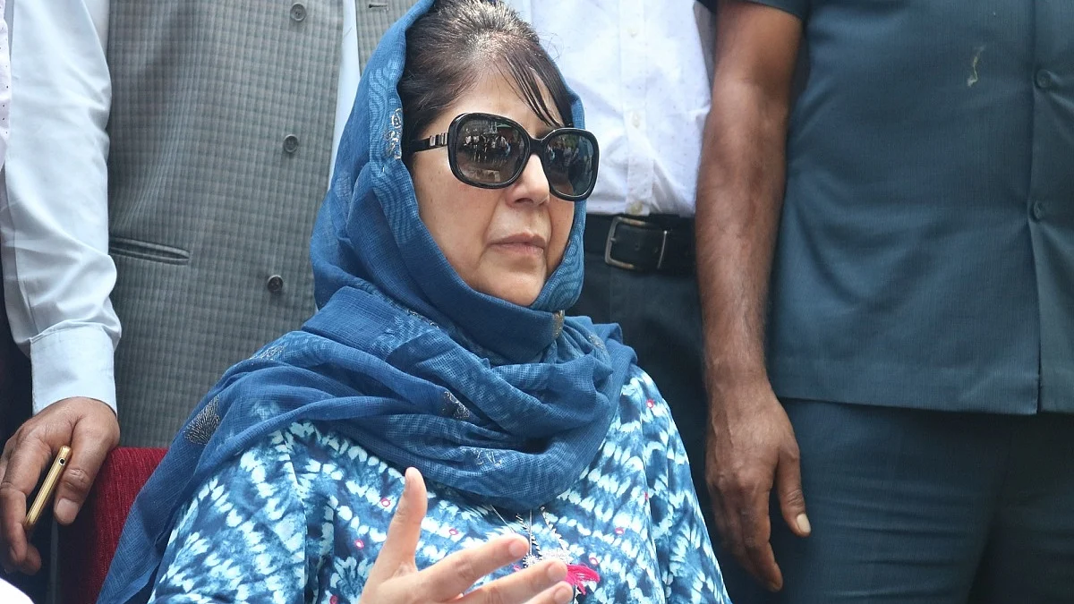 Mehbooba Mufti (Photo Courtesy: IANS)