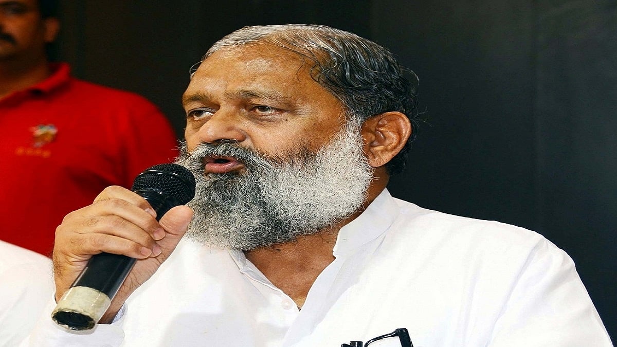 Haryana Health and Home Minister Anil Vij (Photo Courtesy: IANS)