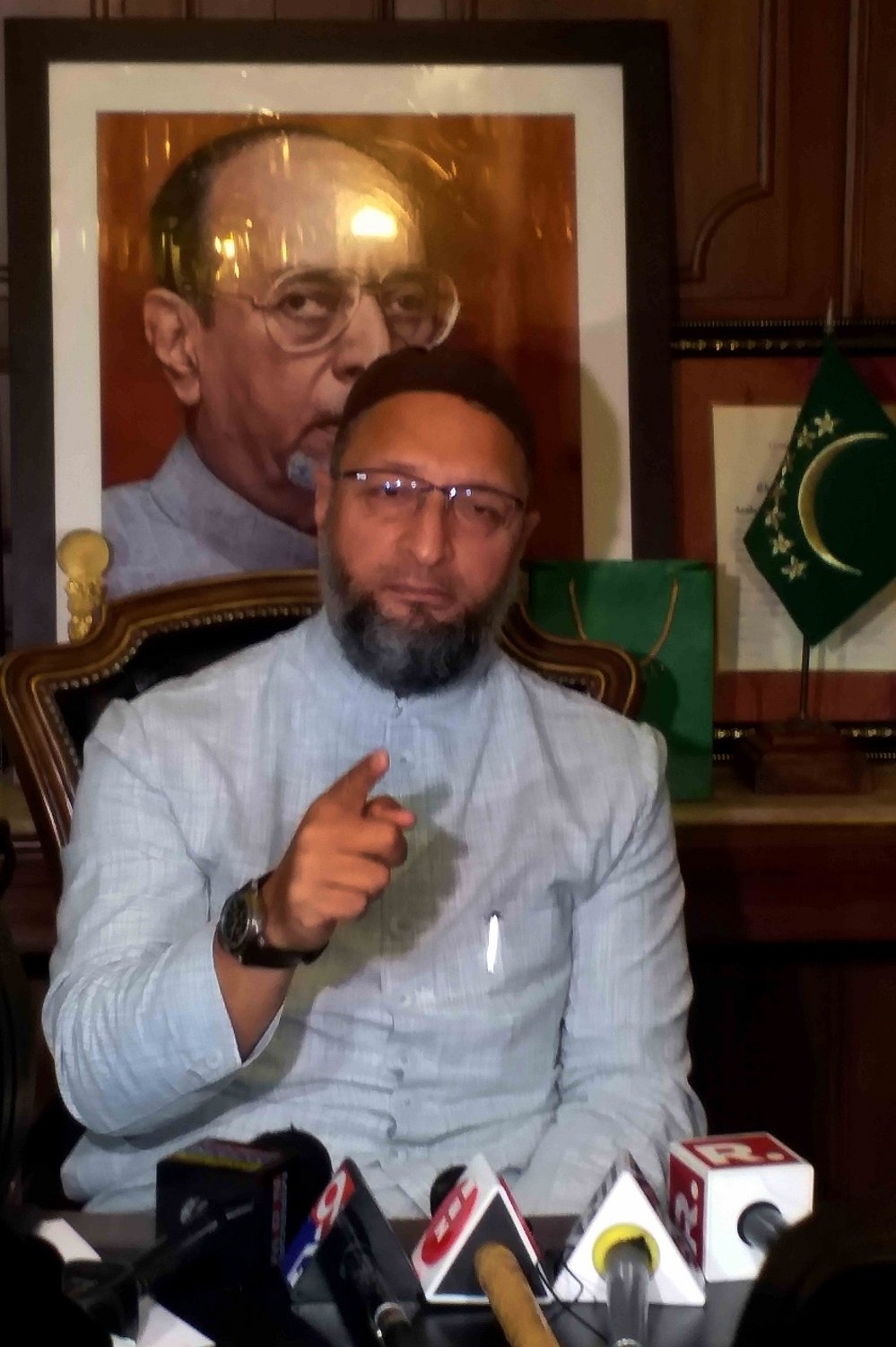 Owaisi denied permission for meeting in UP's Barabanki