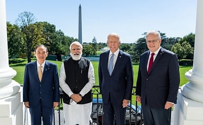 Quad leaders pledge to ensure 'free' and 'inclusive' Indo-Pacific