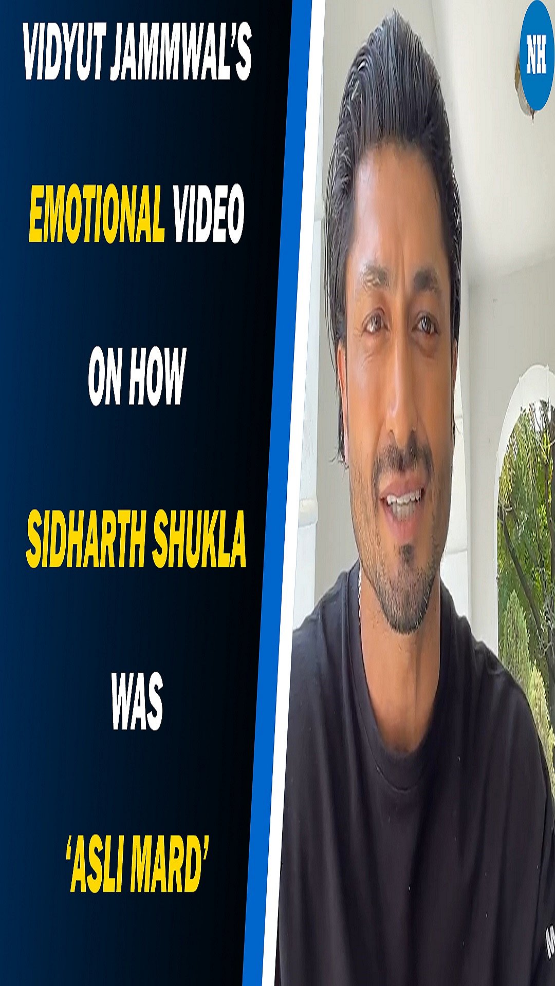 WATCH: Vidyut Jammwal’s emotional video on how Sidharth Shukla was ‘Asli Mard’ will bring tears