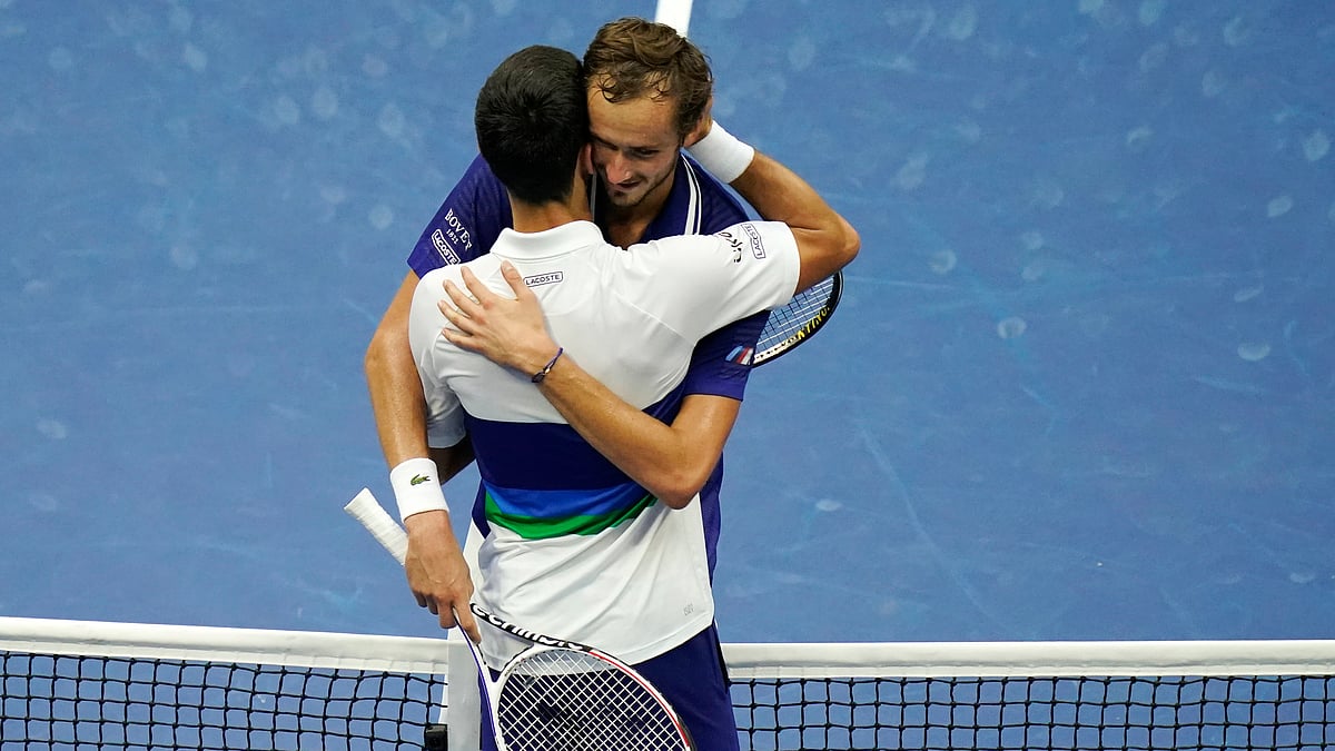 A still from the match