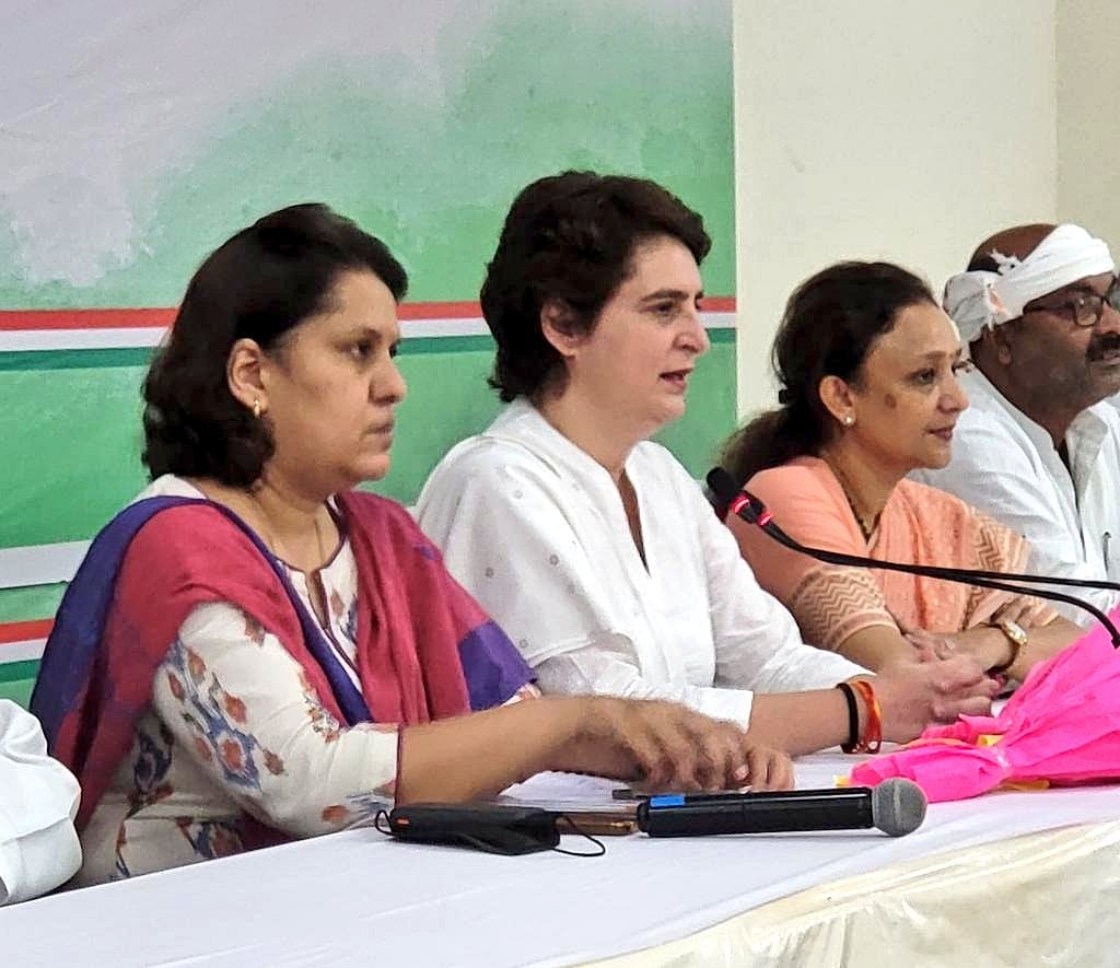 Congress to give 40% of tickets to women in UP assembly polls: Priyanka Gandhi