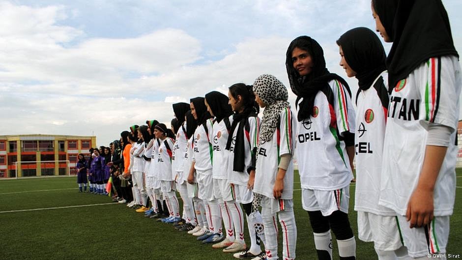 Just like its women's football team, the Afghan women's cricket team, too, is disbanded under the Taliban regime (file photo)