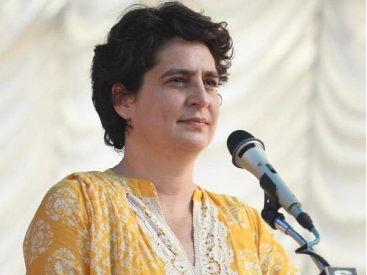 Priyanka Gandhi urges PM not to share stage with MoS Home Ajay Mishra during DGPs' conference