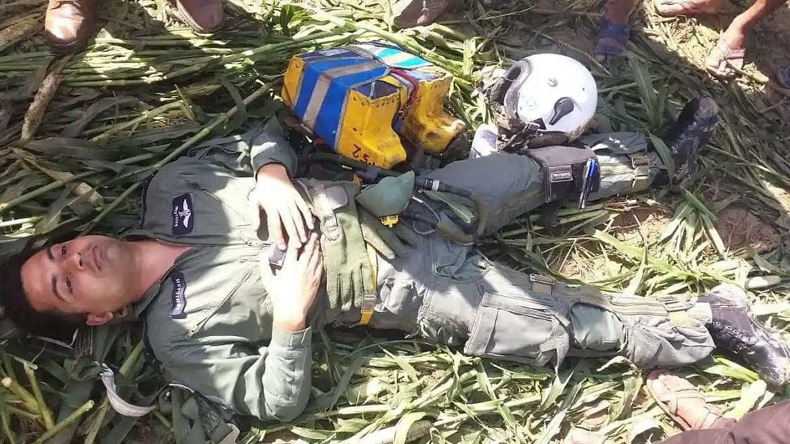 IAF pilot who ejected safely after aircraft crash in Bhind, MP