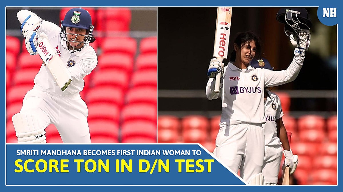 Smriti Mandhana becomes first Indian woman to score ton in D/N Test