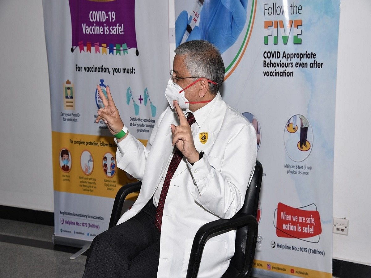 Maintain precautions as COVID not over yet, warns AIIMS chief