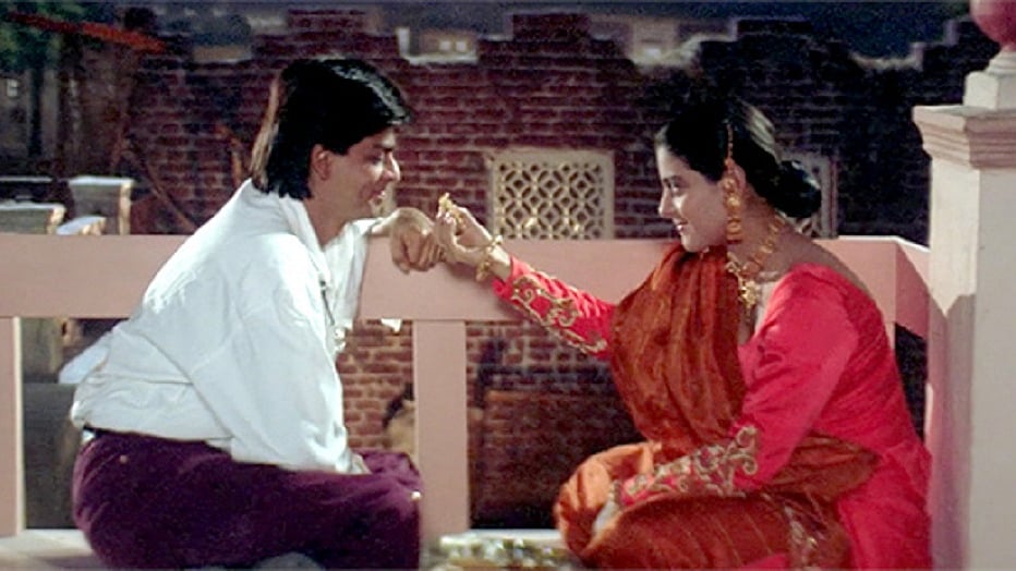 A still from DDLJ