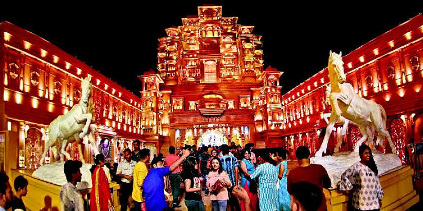 Kolkata’s community pujas getting politicised as the ‘community’ withdraws indoors