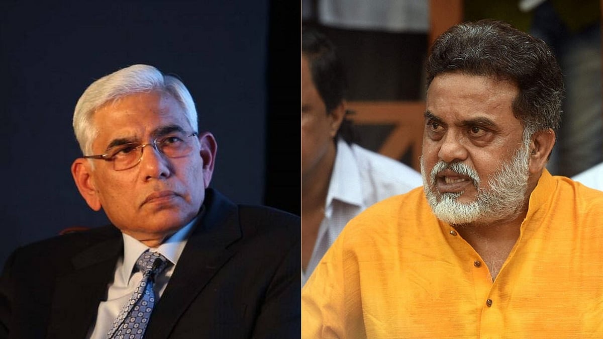 (Left) Vinod Rai (Right) Sanjay Nirupam
